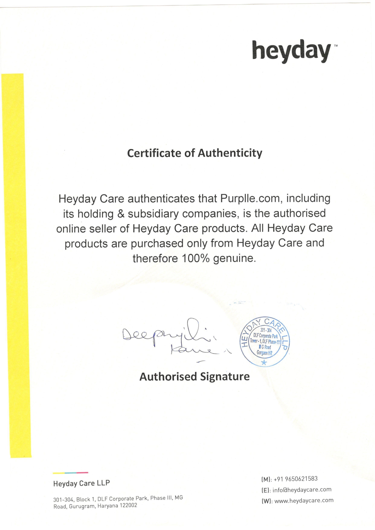 Buy Heyday Natural & Organic Ultra Thin Sanitary Napkins (14 Pads